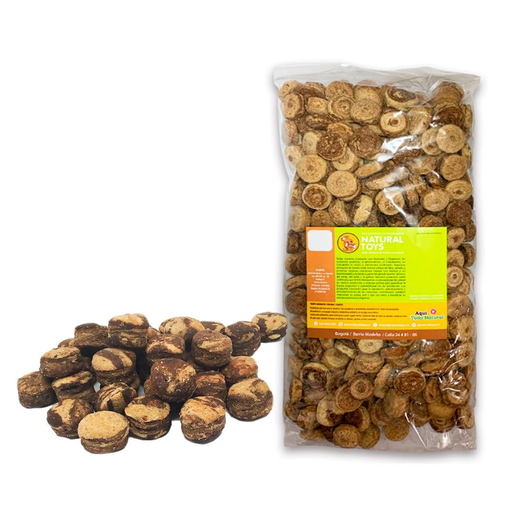 Mininuggets De Fibra Natural (Para Perros) 1 Kilo (Recarga)