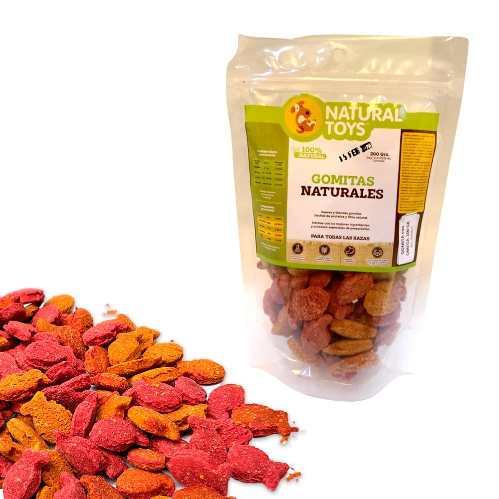 Gomitas Con Omega Y Proteína Natural Gato Y Perro 200 Gr