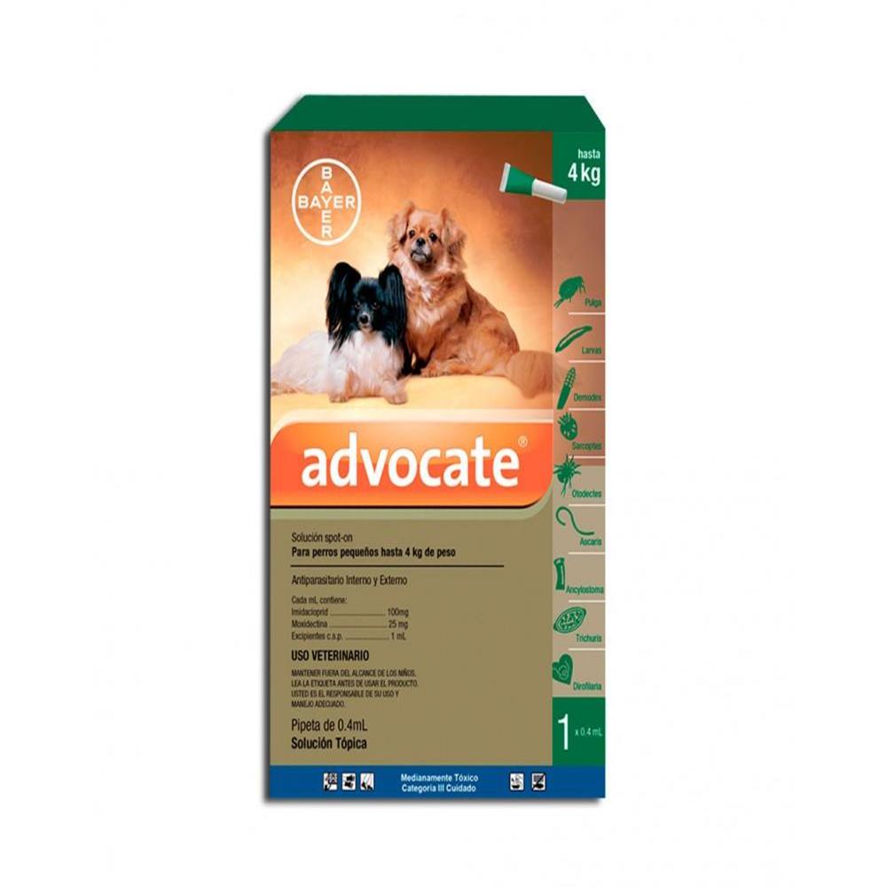 Antipulgas Advocate Perros 0 A 4Kg Pipeta img #1