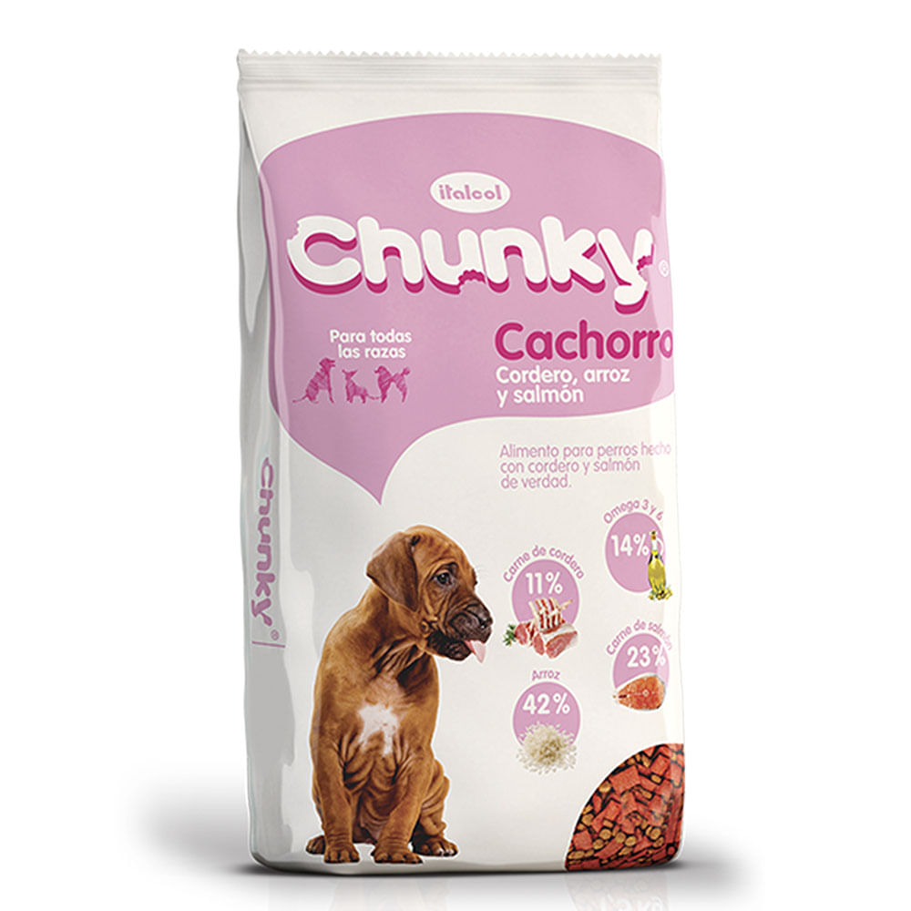 Alimento Para Perros Chunky Cachorro Cordero