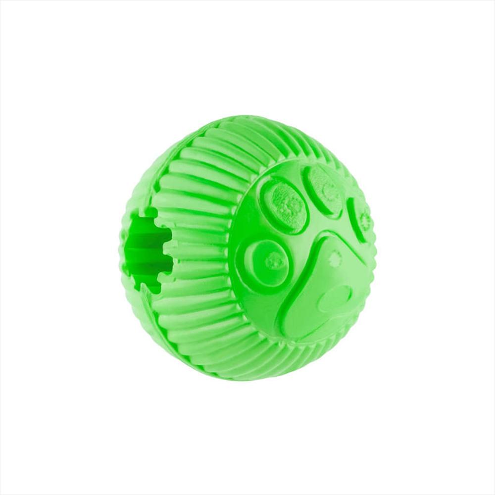 Pelota Interactiva Con Dispensador Y Juguete Para Mascotas Verde img #1