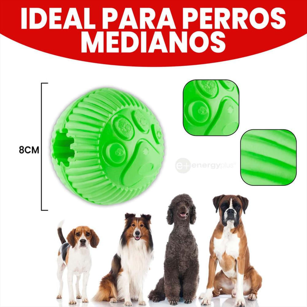 Pelota Interactiva Con Dispensador Y Juguete Para Mascotas Verde img #2