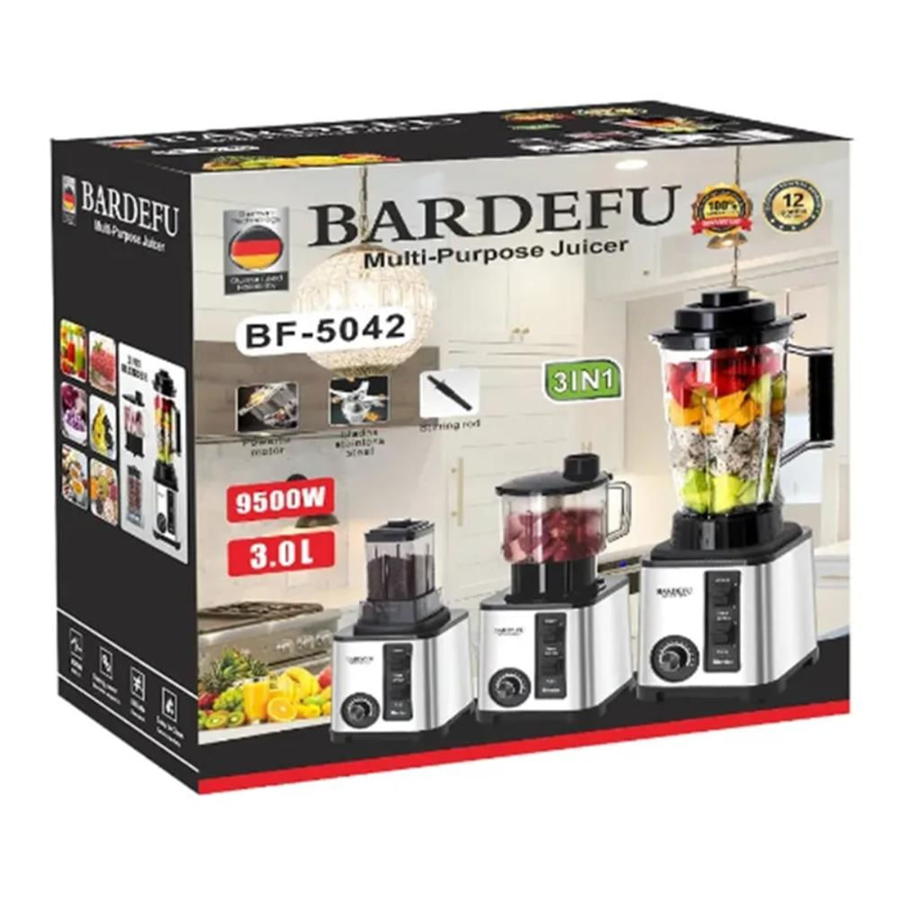 Licuadora Electrica Multifuncional 3 En 1 Bardefu img #5