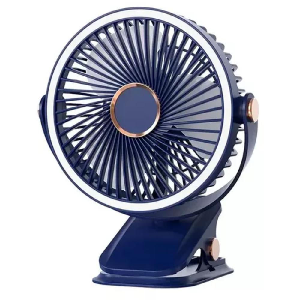Ventilador Portátil 3 Velocidade Usb Recargable Clip Abanico img #1
