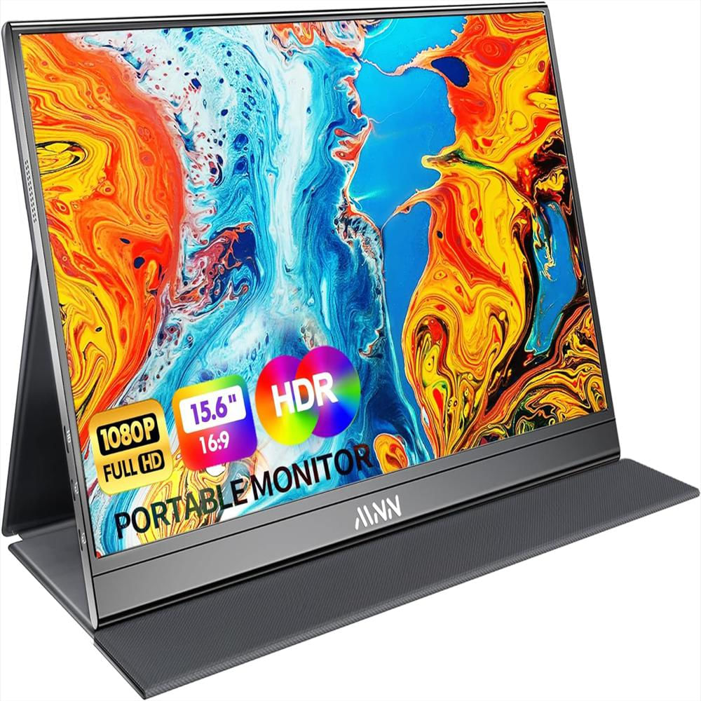 Monitor Portátil 15.6 pulgadas 1080P Mini Hdmi Usb C Pc Mac Xbox Ps5 Switch