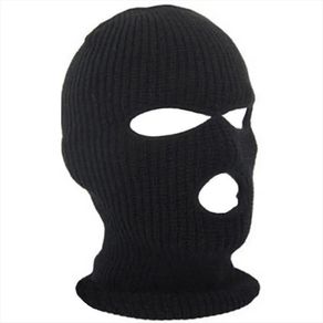 Balaclava Pasamontaña De 3 Agujeros Negro