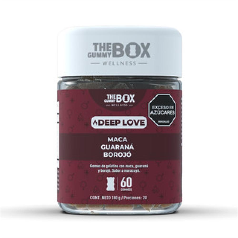 Gomitas Suplementos The Gummy Box Lovers Vit X 60 Con Maca, Guaraná Y Borojó img #4
