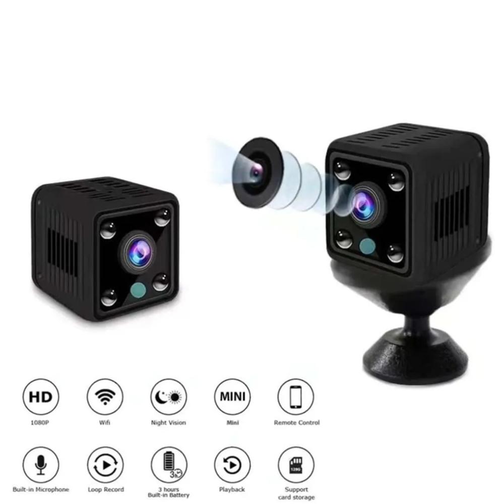 Mini Cámara Espía X6 Monitoreo Visión Nocturna Micrófono