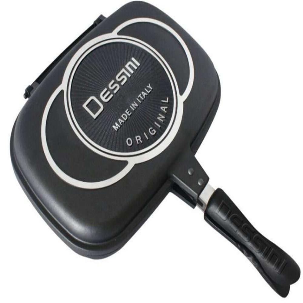 Sartén Doble Parrilla Dessini 40Cm Antiadherente img #2