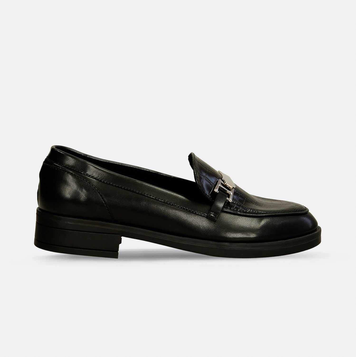 Mocasines Negro Bata Jefinta Mujer