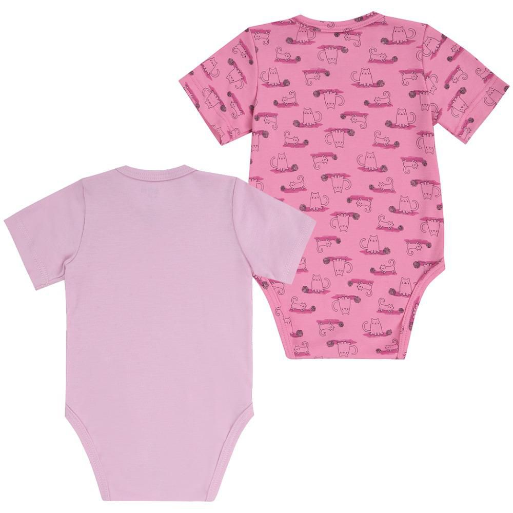 Body Manga Corta X 2 Para Bebe BIUM  BIUMPK37 img #2