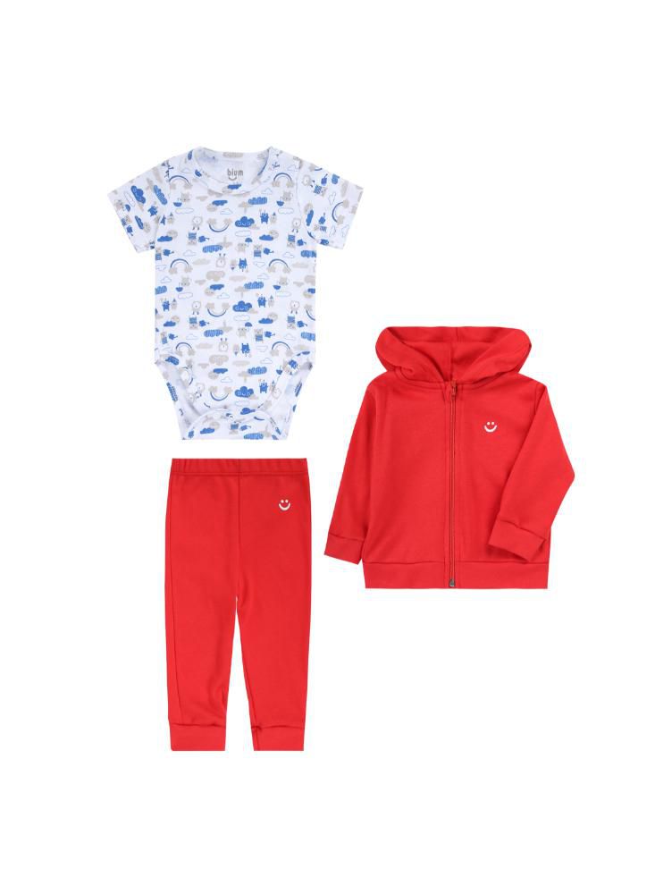 Conjunto De Tres Piezas Bebe BIUM  BIUMPK55 img #1