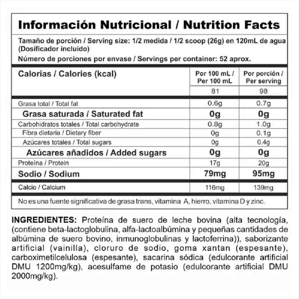 Bipro Classic Vainilla 3 Lb Proteina img #2