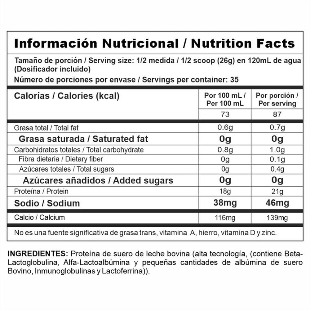 Combo Proteina Bipro Classic Natural 2 Lb + Creatina Crea Stack 1.3 Lb img #2