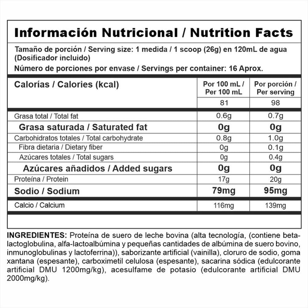 Bipro Classic Vainilla 1 Lb Proteina img #2