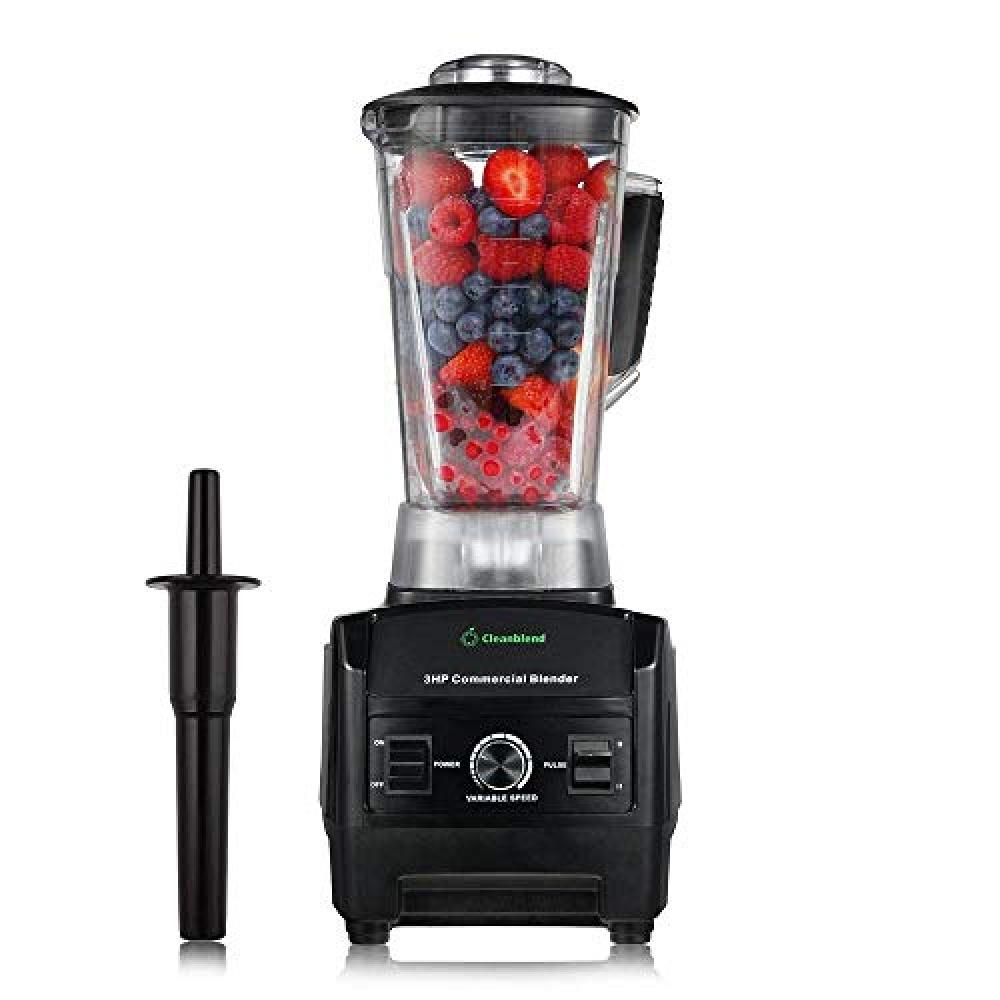 Licuadora De Batidos Con Base De 1800W Triturador De Hielo Procesador De Alimentos (Fruta Congela O Sopas Calientes)
