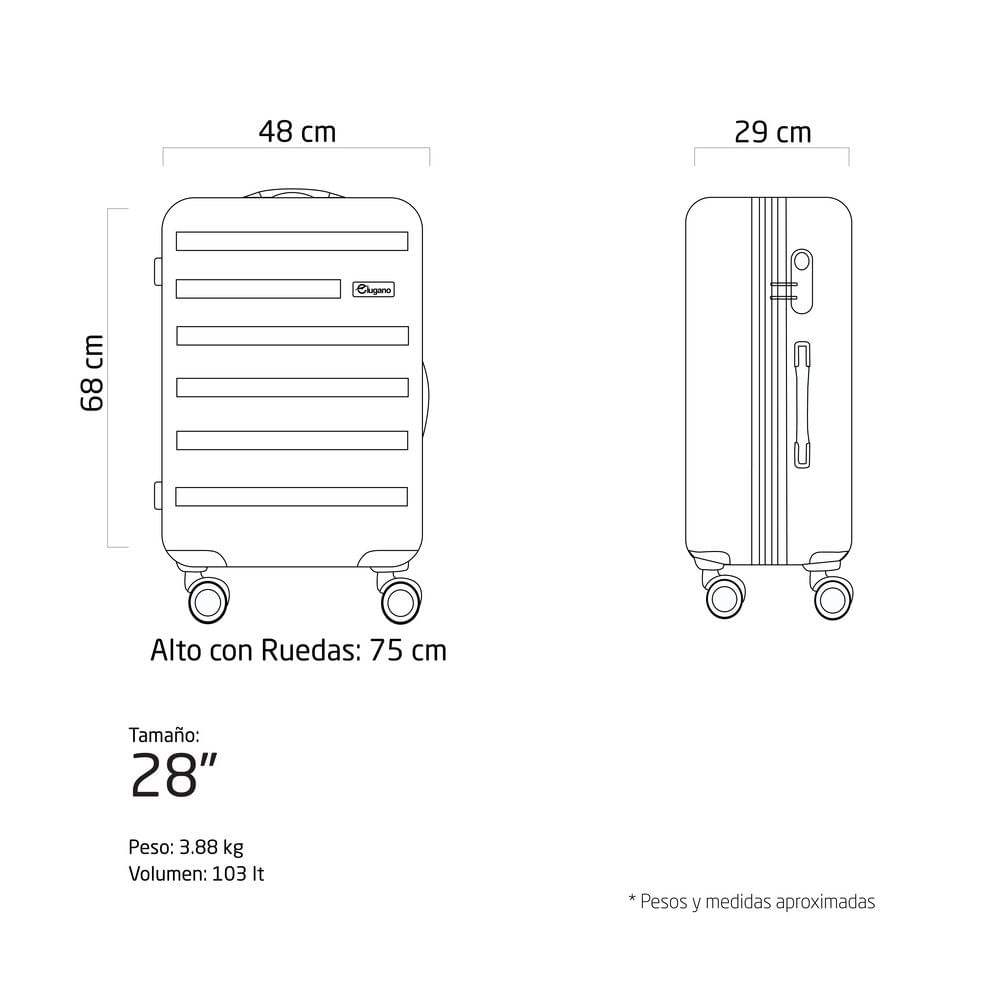 Maleta Grande Bonucci LUGANO BONUCCI AT13313 img #2