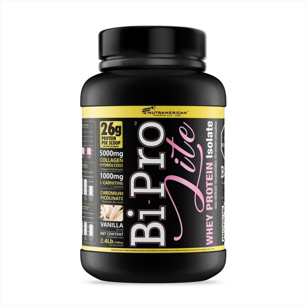 Bipro Lite 2.4 Lb Proteina + L Carnitina + Colageno Hidrolizado