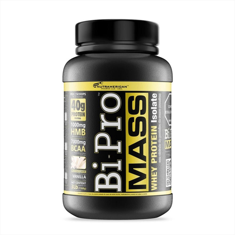 Bipro Mass 3 Lb Proteina + Hmb + Bcaa