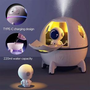 Humidificador Nave Espacial 220Ml Recargable