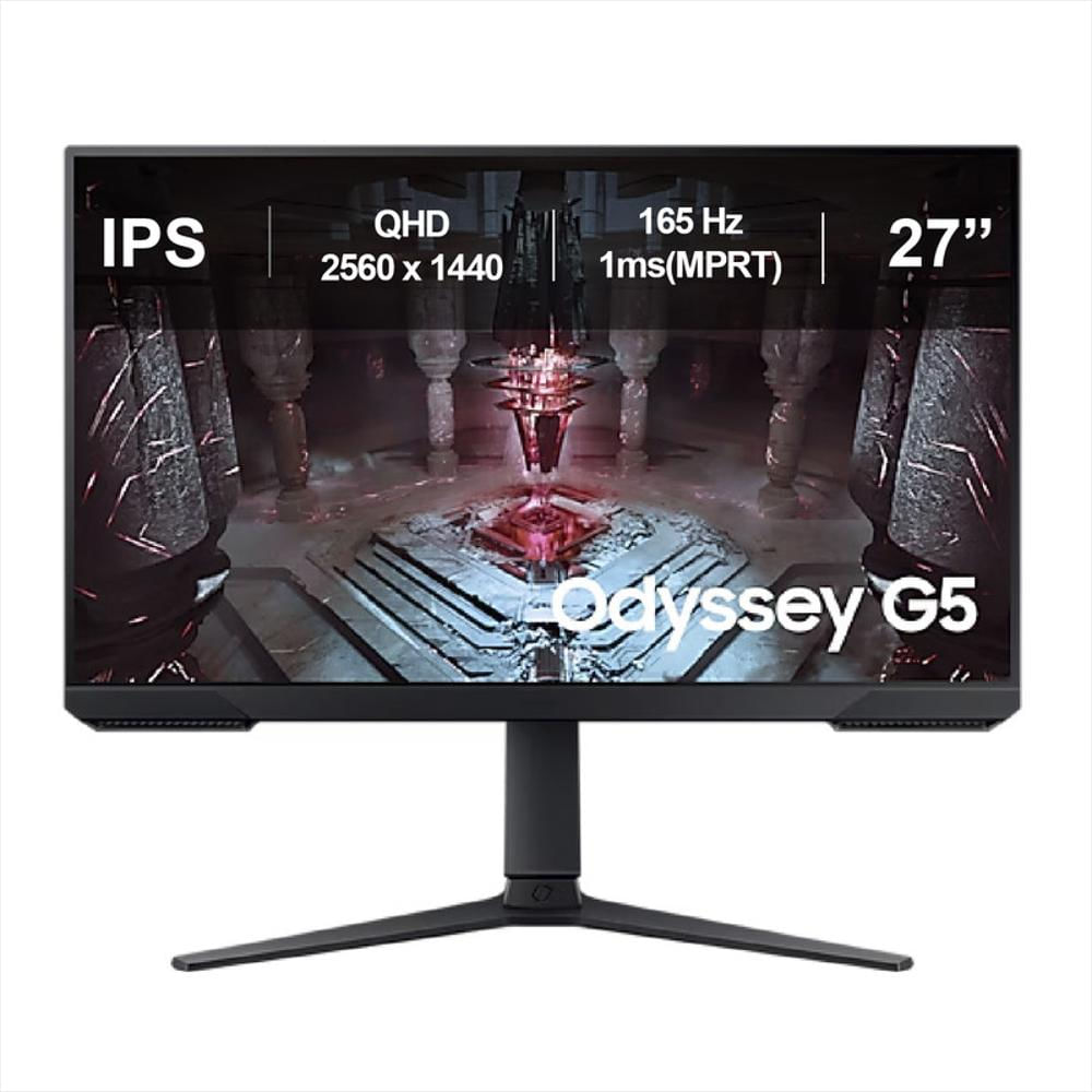 Monitor Gamer Samsung G51c 27 Odyseey G5 165Hz 1Ms Qhd