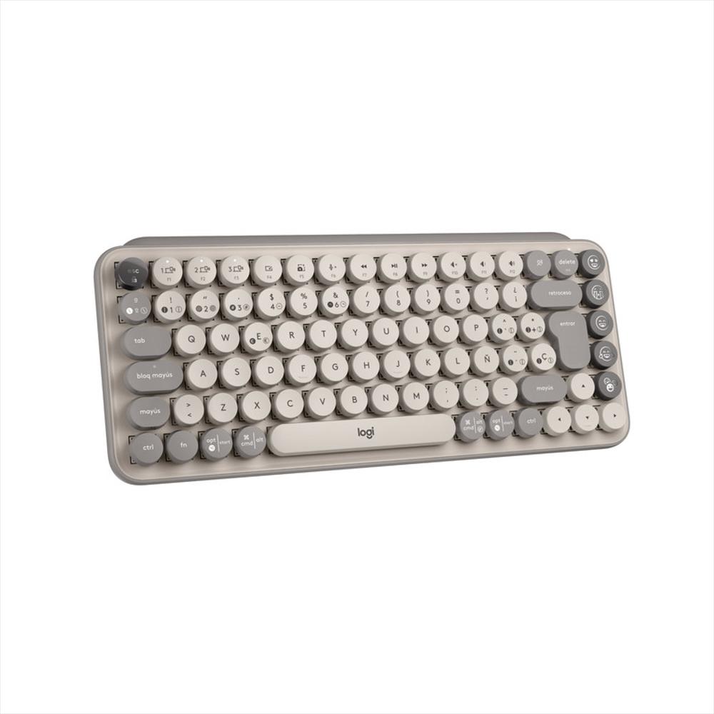 Teclado Mecánico Inalámbrico Logitech Pop Keys Mist Español 920 011518 img #1