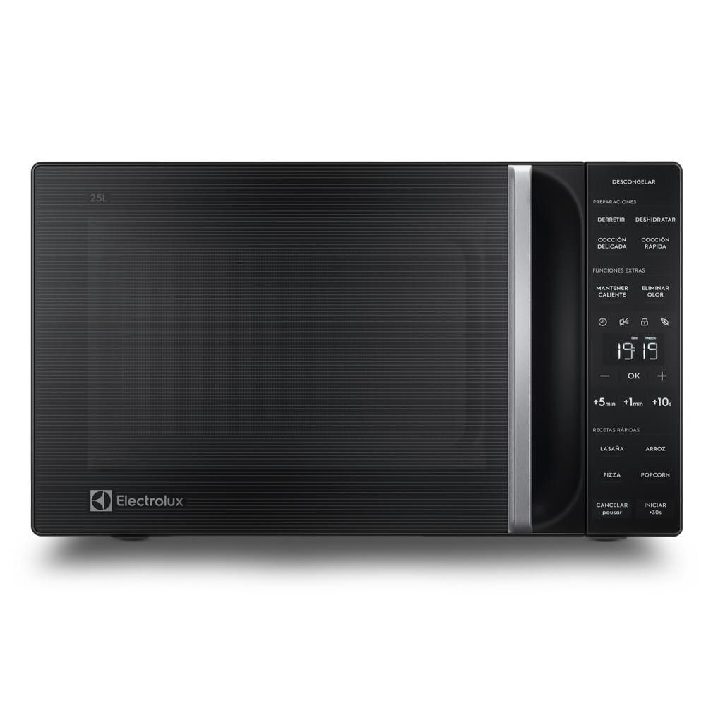 Microondas ELECTROLUX 0.9 (25 lt) Negro Inox EMDY25S0MXB Microondas ELECTROLUX 0.9 (25 lt) Negro Inox EMDY25S0MXB