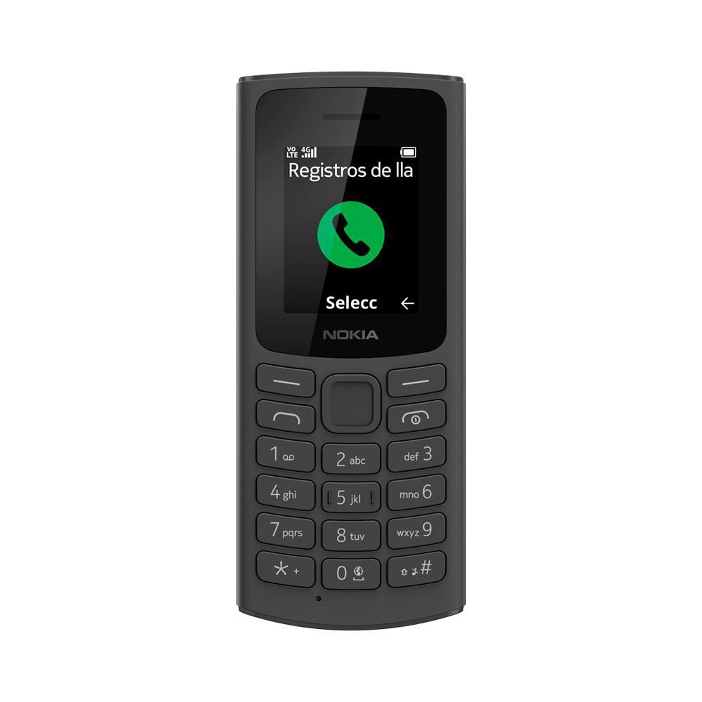 Celular NOKIA 105 4G SS 128 MB 48 MB RAM Negro