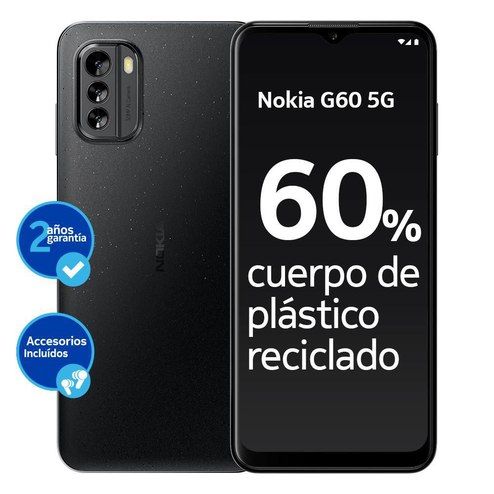 Celular NOKIA G60 128 GB 6 GB RAM Negro