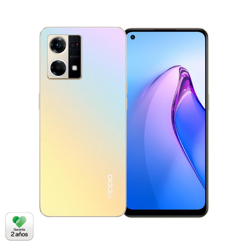 Celular OPPO Reno 7 256 GB 8 GB RAM Dorado