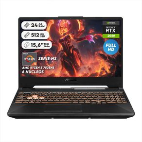 Portatil Gaming Asus Tuf R5 7535H Ram 24Gb Ssd 512Gb