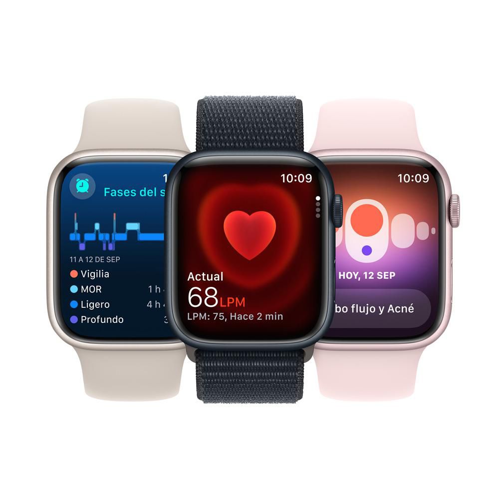WATCH S9 45 MI AL MI Medianoche APPLE MR9A3BE/A img #7