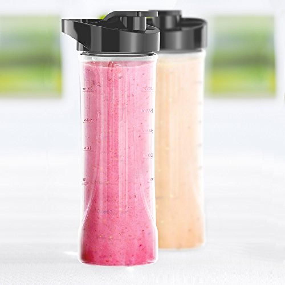 Set De 2 Frasco De Licuadora Personal 20 Onzas C/U Black & Decker Pbj2000 Con Fusionblade img #5