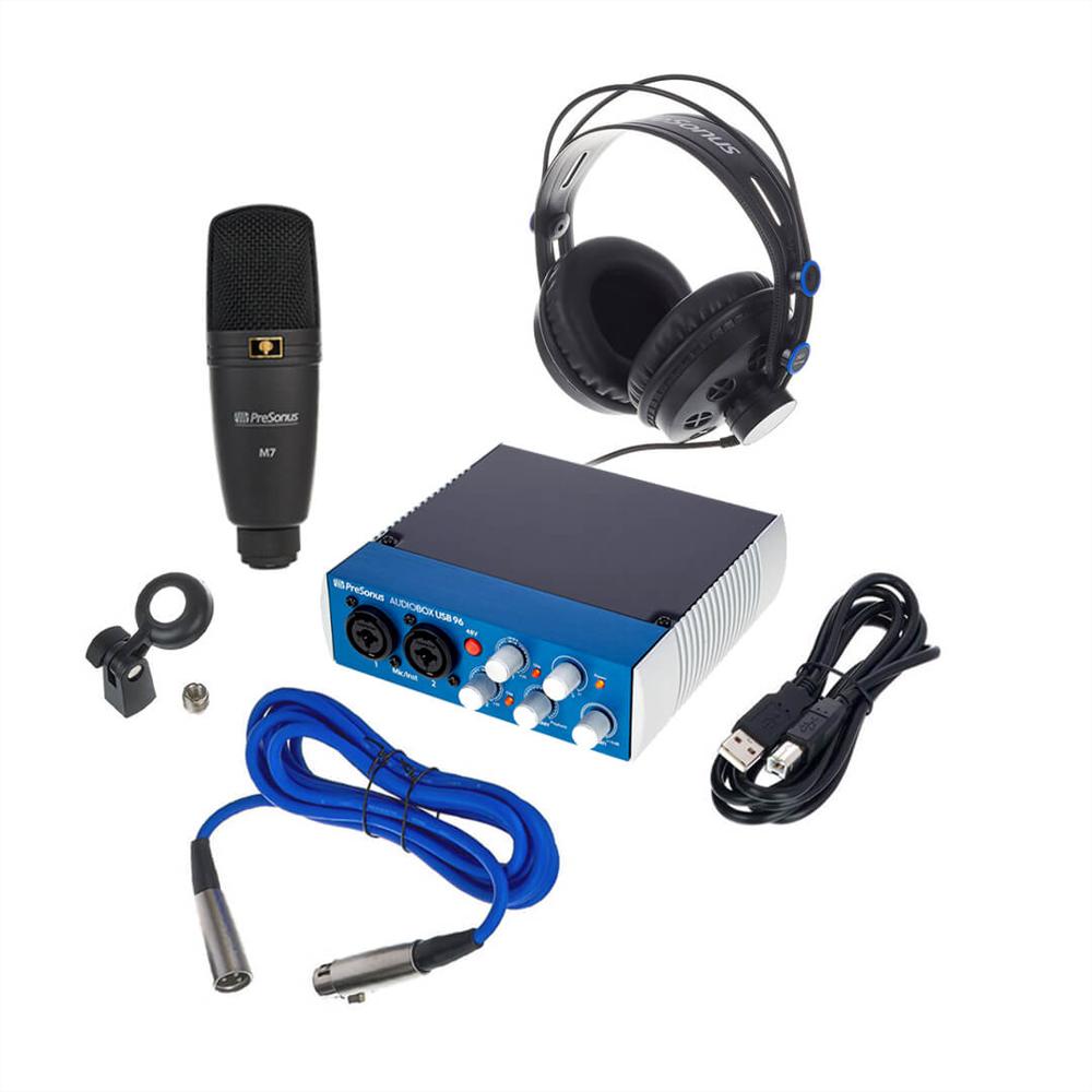 exito.com | Pack De Grabacion Presonus Audiobox Studio Usb 96 Audio Box