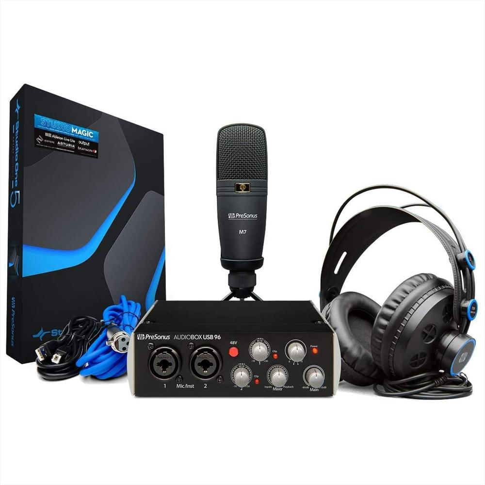 exito.com | Pack De Grabacion Presonus Audiobox Studio Usb 96 Audio Box