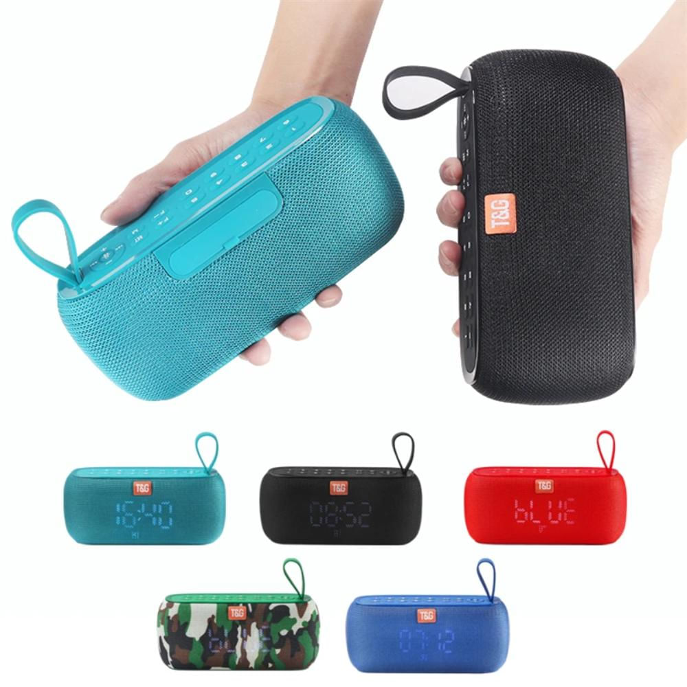 Parlante Recargable Bluetooth Pantalla Digital Reloj Tg 177 Parlante Recargable Bluetooth Pantalla Digital Reloj Tg 177