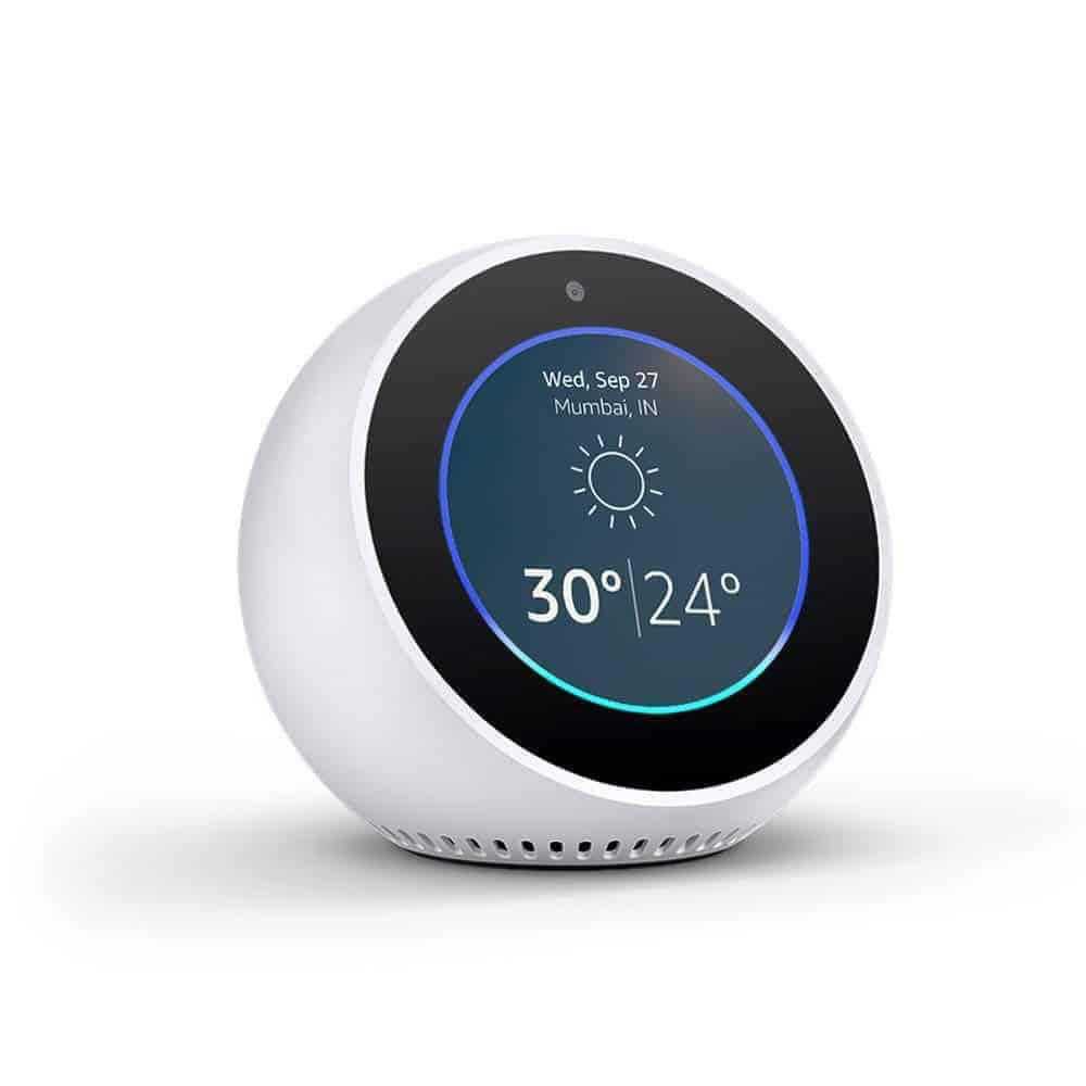 Amazon Echo Spot Reloj Despertador Inteligente Blanco img #1