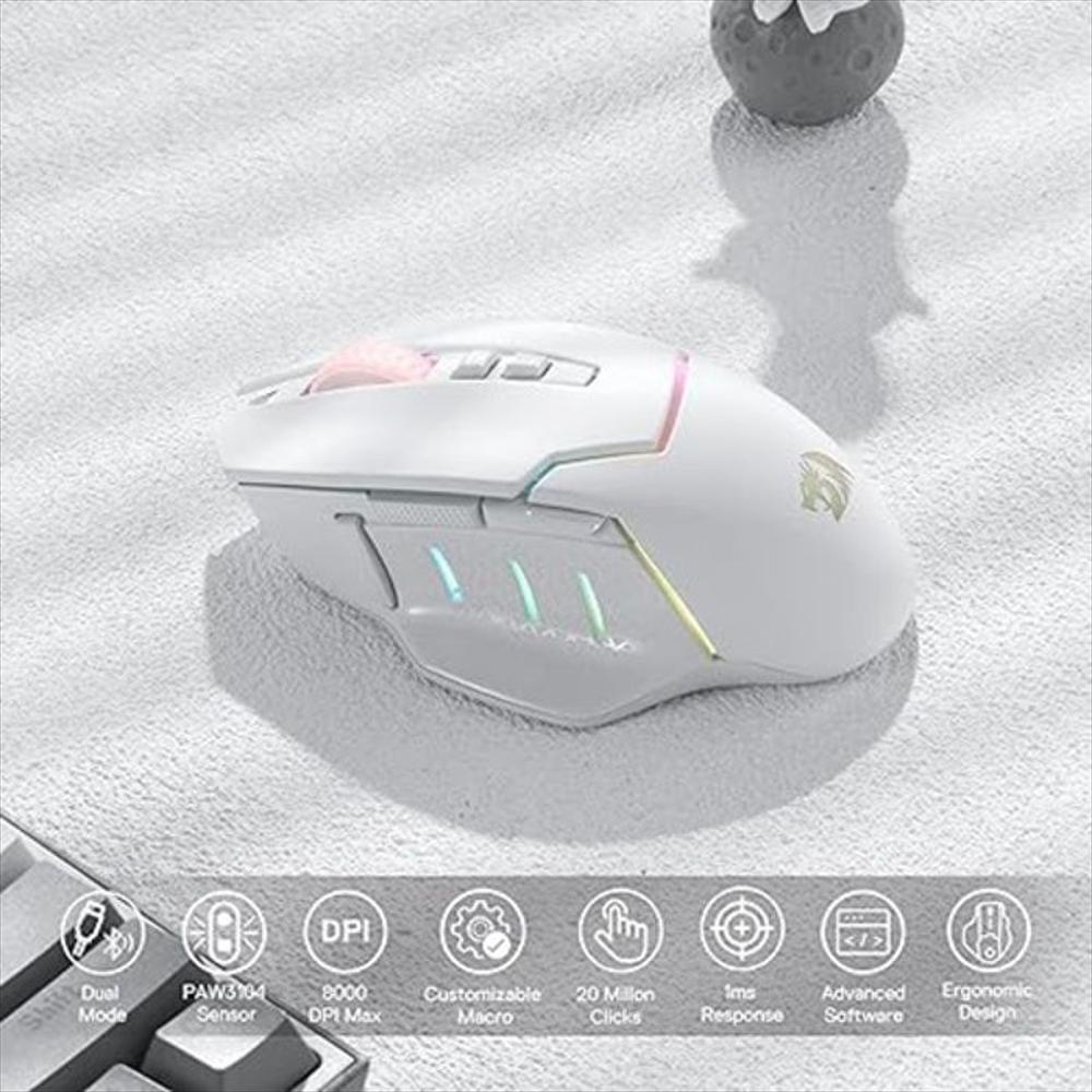 Redragon M690 Pro Mouse Gamer Inalambrico img #3