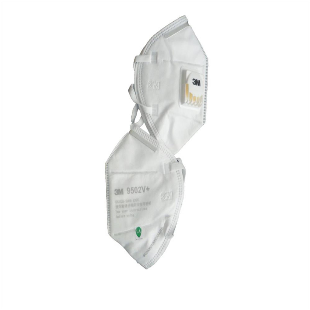 Tapabocas mascarilla 3M 9502V con filtro x unidad img #3