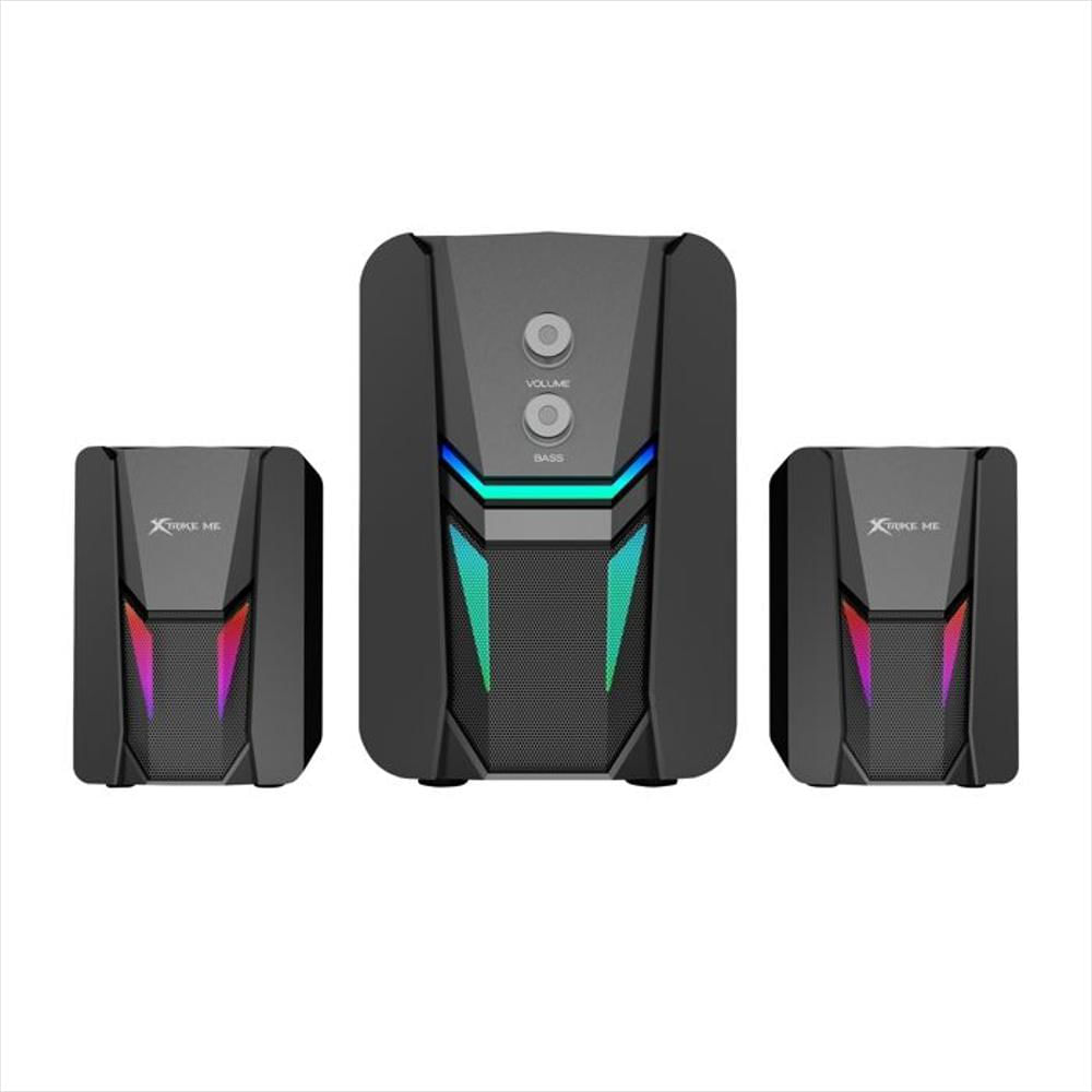 Parlantes Gamer 2.1 Speakers Computador Portatil Xtrike Me Sk 612 img #2