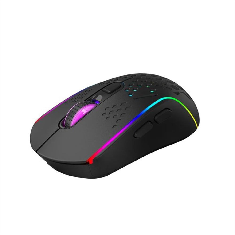 Mouse Gamer Inalambrico 7 Botones 8000 Dpi Rgb Usb Xtrike Me Gw 611 img #2