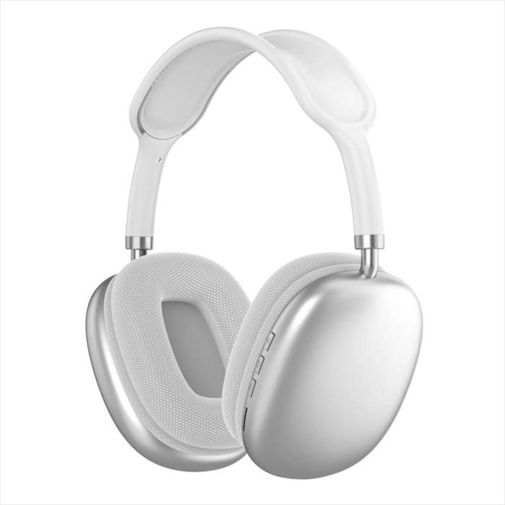 Audifonos Inalambricos Bluetooth Over Ear Diadema Estereo P9 Blanco