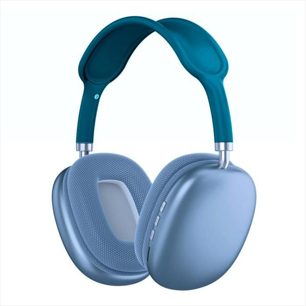 Audifonos Inalambricos Bluetooth Over Ear Diadema Estereo P9 Azul Audifonos Inalambricos Bluetooth Over Ear Diadema Estereo P9 Azul