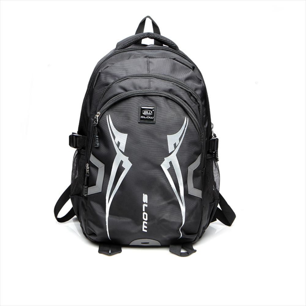 Morral Estampado Plateado Negro img #1