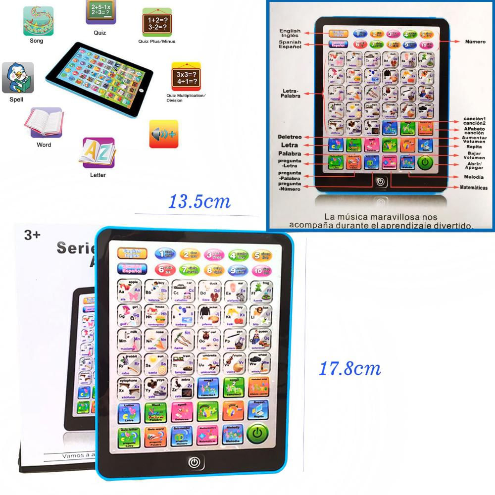 Tableta Tablet Juguete Didactico Infantil Niños Verde img #5