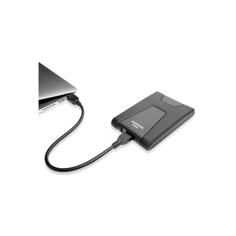 Disco Duro Externo 1Tb Adata Hd650 1 Tera Antigolpes Usb 3.1 Negro img #5
