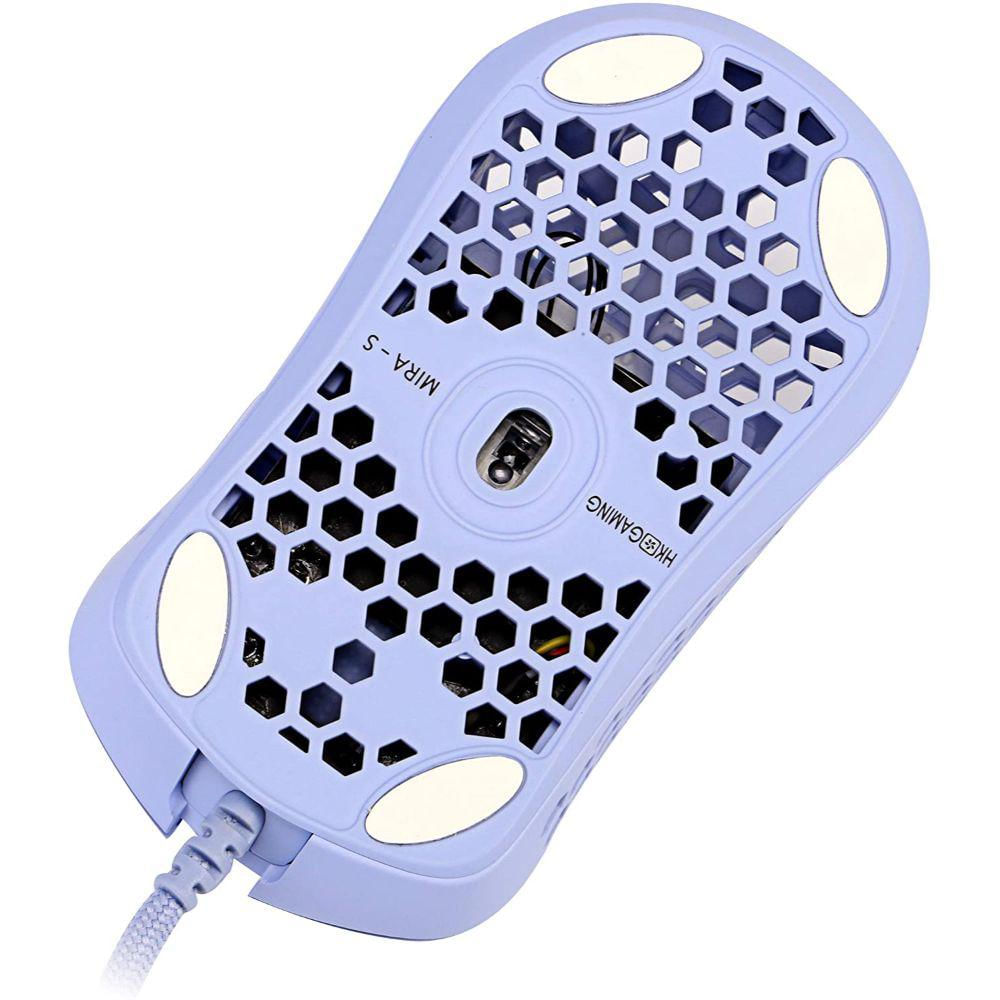 Ratón Para Juegos Rgb Con Cable Y Carcasa Ultraligero Hk Gaming img #4