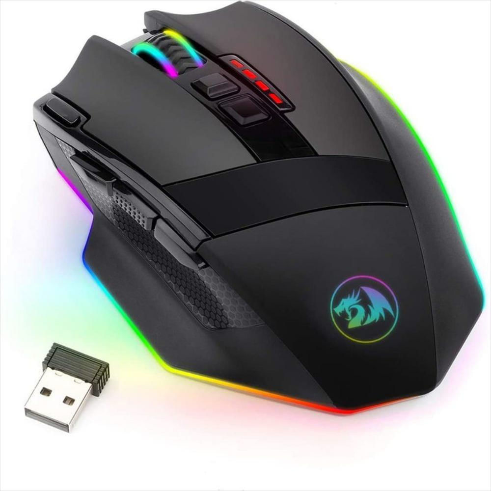Mouse Gaming Led Rgb Retroiluminado 9 Botones Programables img #2
