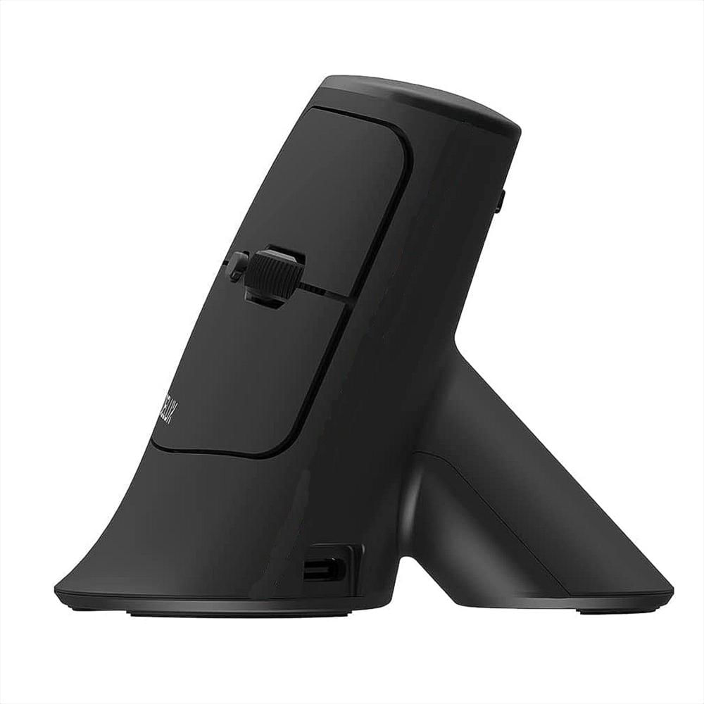 Mouse Vertical Wireless Recargable Delux Mv6 Gc Ergonómico