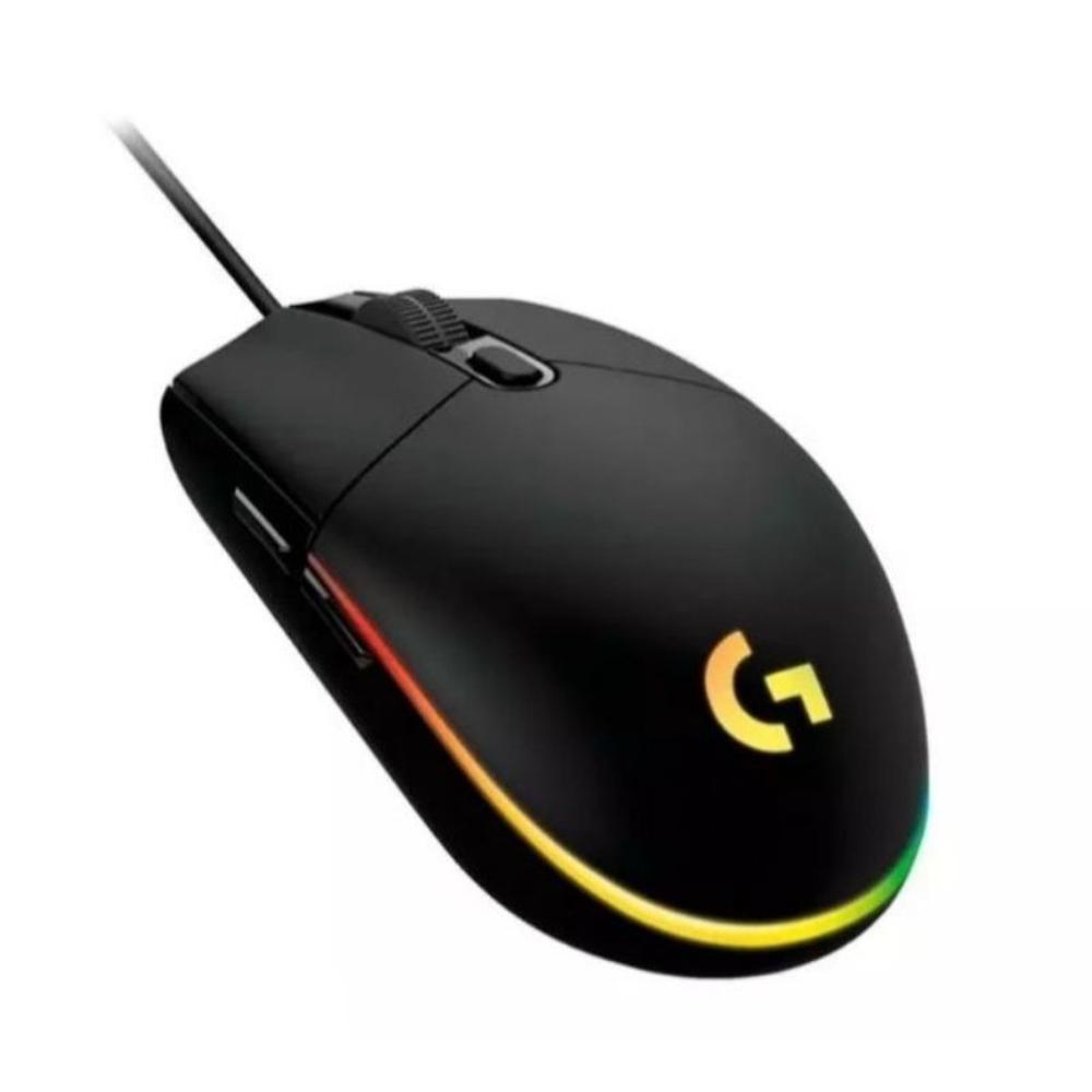 Mouse Gamer Logitech G203 Lightsync Rgb, 6 Botones / 8000Dpi